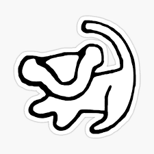 Simba Stickers Redbubble Learn how to draw lion king rafiki simba pictures using these outlines or print just for coloring. redbubble