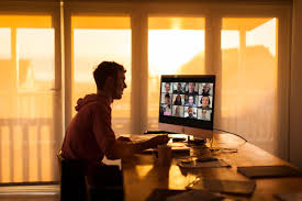 The Best Zoom Meeting Setup 5 Strategies For Successful Virtual Office Presentations In 2020 Virtual Office Remote Work Home Office Setup