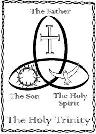 If you like challenging coloring pages, try this trinity coloring page. The Holy Trinity Coloring Pages And Colored Mini Poster Set Tpt