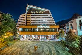 All rooms at hotel rina sinaia feature large windows with panoramic views of the surrounding mountains. 4 Stele Hotel Spa Sinaia Romania Hotel International Sinaia