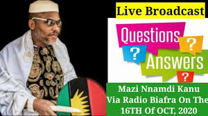 Estimate his distance from president trump. Nnamdi Kanu Q A I Insist That The Endsars Movement Must Live Broadcast Broadcast Youtube Videos