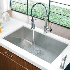 Vigo Super Single Bowl Zero Radius 16 Gauge Stainless Steel Undermount Kitchen Sink Undermount Kitchen Sinks Best Kitchen Sinks Kitchen Sink Remodel