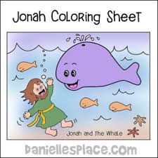 Jonah 1—2:10 god was not happy with the way the people in nineveh acted. Free Sunday School Lesson For Children Jonah And The Whale