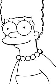 Marge simpson drawing at getdrawings. Awesome Marge The Simpsons Coloring Page Simpsons Drawings Mickey Mouse Drawings Cute Cartoon Drawings