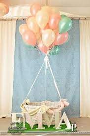 Decoracion Para Baby Shower En Casa Economico Hot Air Balloon Baby Shower Baby Shower Balloons Hot Air Balloon Party
