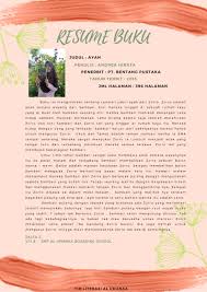 Percuma dengan cover letter dan template kad perniagaan yang sepadan. Resume Buku Ayah Pondok Pesantren Modern Al Umanaa