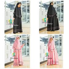 Model gamis syari cantik terbaru desain modern masa kini. Ghaliya Gamis Cadar Anak By Ghaniyyah Moslem Kids Shopee Indonesia