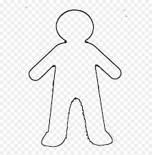 Choose from 50+ cartoon body graphic resources and download in the form of png, eps, ai or psd. Human Body Outline Printable Outline Cartoon Body Boy Hd Png Download Vhv