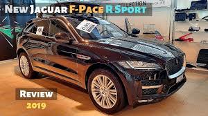 E‑pace is jaguar's first compact suv. New Jaguar F Pace R Sport 2019 Review Interior Exterior Youtube