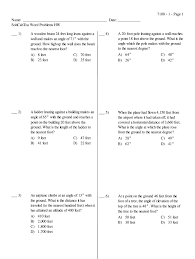 Award winning educational materials like worksheets, games, lesson plans and activities designed to help kids succeed. Sohcahtoa Word Problems Worksheet With Answers Pdf Fill Online Printable Fillable Blank Pdffiller