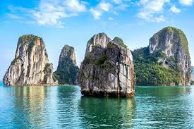 Beautiful Scenery At Halong Bay Vietnam Limestone Islands In Halong Bay North Aff Halong Bay Beautiful S Halong Bay Vietnam Vietnam North Vietnam