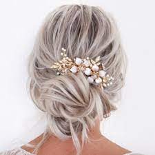 ♥du bist auf der suche nach schönem haarschmuck für deine brautfrisur? Perlen Haarkamm Braut Haarkamm Hochzeit Braut Haarschmuck