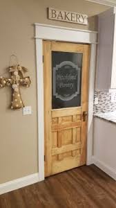 These hardened half frosted glass door are generally made of stainless steel, mdf, solid wood, tempered glass, and many more to offer unparalleled safety. Wood Pantry Door With A Fresh New Look Etched Glass Doors Florida