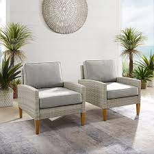 Check spelling or type a new query. Mercury Row Behn Outdoor Patio Chair With Cushions Set Of 2