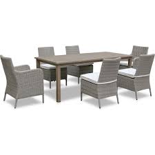 A small patio dining set or bistro set works better for a narrow balcony or courtyard. Outdoor Dining Sets Value City Furniture