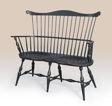 Historical New York Windsor Settee Furniture Buy Living Room Furniture Early American Furniture