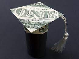 Graduation Cap Diploma Made Of Money Dollar Origami Morterboard Scroll Tassel Money Origami Origami Gifts Dollar Origami