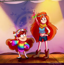 Mabel And Wendy The Love God Episode Gravity Falls Art Gravity Falls Gravity Falls Au