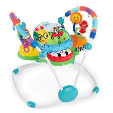 Amazon Com Baby Einstein Neighborhood Friends Activity Jumper With Lights And Melodies Toys Games