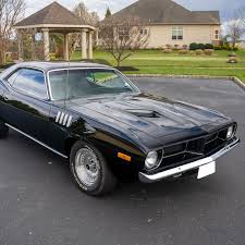Image result for Formal Black 1973 Barracuda