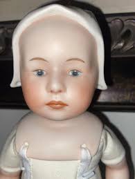 Antique German Gebruder Heubach BABY STUART Bisque Character Doll Opal  Butler