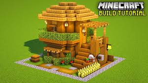 All you really need is wood, wood, and more wood. Minecraft How To Build A Small Survival House Easy House Tutorial Youtube