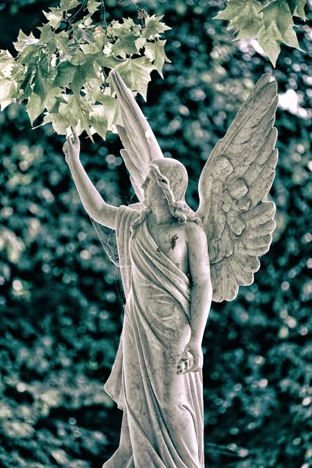Angel Statue Fine Art Print, Black and White - Etsy