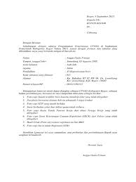 Contoh Surat Lamaran Cpns Kabupaten Bogor Tanggal Pemerintah Surat