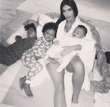 The west children are growing up fast! Kim Kardashian Posts New Photo Of North Saint And Chicago