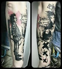 That wouldn't have been the case if producers had stuck to the original screenplay. Beetlejuice Beetlejuice Tattoo Sleeve Tattoos Body Art Tattoos