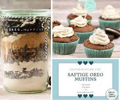 Noch eine schnelle und orginelle geschenkeidee gesucht? Saftige Oreo Muffins Auch Als Backmischung Im Glas Mit Etikett Zum Ausdruck Rezept Backmischung Im Glas Rezept Muffins Oreo Muffins Backmischung