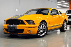 For Sale 2007 Ford Mustang Shelby Gt500 Grabber Orange 500 Hp 6 Speed 500 Miles Stangbangers Ford Mustang Shelby Gt500 Shelby Gt500 Mustang Shelby
