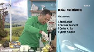 Ev Yapimi Dogal Antibiyotik Tarifi