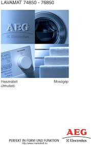Lavamat Mosogep Hasznalati Utmutato Pdf Free Download