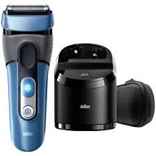Schnellladung in 5 min inkl. Braun Series 3 Cooltec Ct4cc Folienrasierer Blau Inkl Reinigungsstation Kaufen