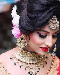 Bridal Portrait Wedding Makeup Bride South Indian Bride Hairstyle Indian Bride Hairstyle