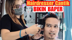 Dengan tingkat aktivitas yang padat, beberapa orang mungkin terlalu sibuk dan tidak sempat pergi ke salon. Potong Rambut Korea Di Salon Jadi Baper Sama Hairdresser Cantik Bali Youtube