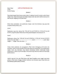 Dan bila terjadi sesuatu sudah. 20 Contoh Surat Aku Janji Jual Beli Kereta