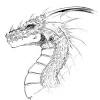 Chinese dragon heads set, chinese new year symbol vector illustrations. 1