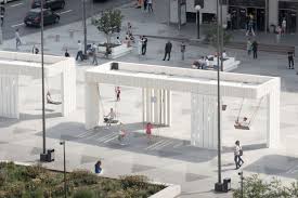 Gallery Of Triumfalnaya Square Buromoscow 14 Public Space Design Urban Architecture Temporary Architecture
