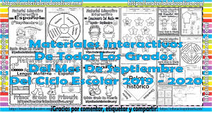 Material interactivo de sílabas para preescolar y primaria. Materiales Interactivos De Todos Los Grados Del Mes De Septiembre Del Ciclo Escolar 2019 2020 Material Educativo