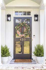 6 Ways To Refresh Your Front Porch For Spring Tips For Sprucing Up Your Front Porch To Bring It Out Of Winter S Front Door Decor Spring Decor Entryway Decor