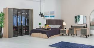 Milano Yatak Odasi Takimi Camli Panosundaki Pin