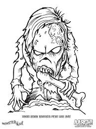 Explore 623989 free printable coloring pages for you can use our amazing online tool to color and edit the following creepy monster coloring pages. Monster By Mail Coloring Page Zombie Monster Coloring Pages Scary Halloween Coloring Pages Scary Coloring Pages