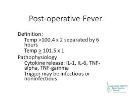 Image result for Postoperative Fever