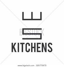 Exquisite collection of furniture logo vectors for inspiration. Vector Logo Kitchen Vector Photo Free Trial Bigstock