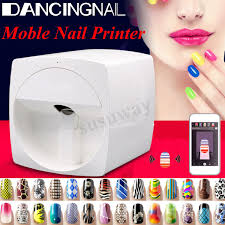 Automatic Nail Art Printer Machine Wireless Transfer Picture Design Smartphone Nail Design Machine Nail Art Printer Nail Printer