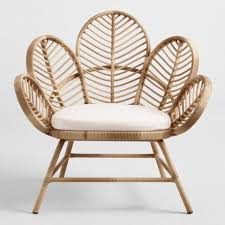 Natural All Weather Wicker Wailea Outdoor Occasional Chair World Market Outdoor Chair Set Wicker Chairs Outdoor Chairs