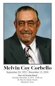 Melvin Coy Corbello