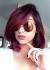 Deep Burgundy Burgundy Ombre Short Hair